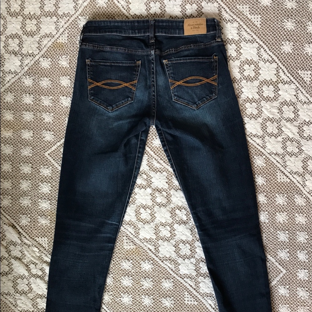 Abercrombie jeans 2S gently used dark wash